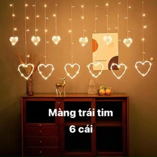 ĐÈN LED TRANG TRÍ RÈM 4M - 12 DÂY THẢ ( CÓ NHIỀU KIỂU )