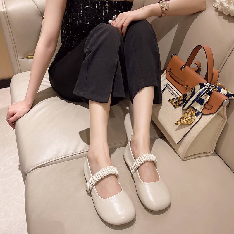 Giày Nữ Mũi Tròn Thời Trang Mới