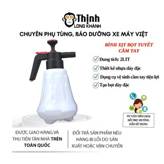 Bình xịt bọt tuyết cầm tay - Dung tích 2Lit