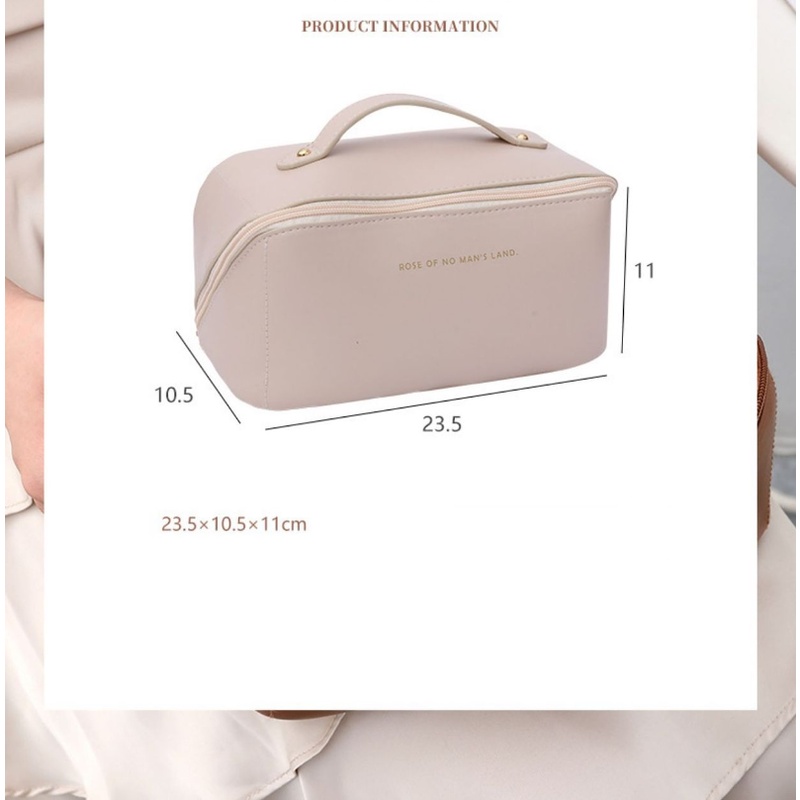 Túi Đựng Mỹ Phẩm Cỡ Lớn Chất Lượng Cao Tiện Dụng Mang Đi Du Lịch