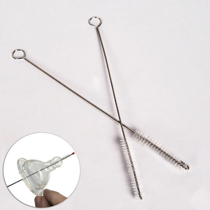 Cọ Rửa Ống Hút Bằng Thép Không Rỉ Que Cọ Rửa Vệ Sinh Ống Hút Cao Cấp