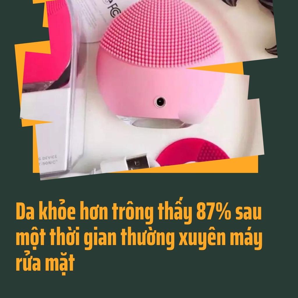 Máy rửa mặt làm sạch sâu và massage chống lão hoá FOREVER LUNA MINI 2 | Hathor Beauty