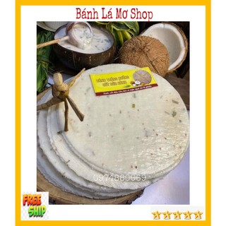 Bánh phồng sơn đốc nếp mặn 10 bánh chưa nướng - bánh lá mơ shop
