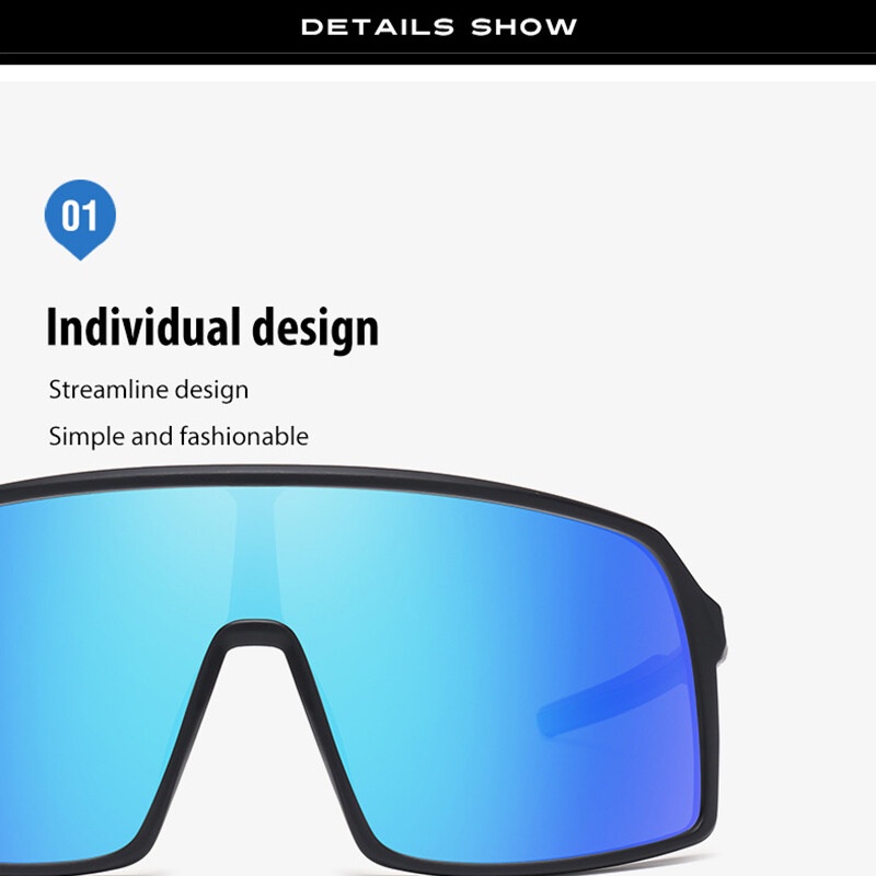 Kính Mát Phân Cực TR90 Gọng Lớn Thời Trang 2022 PTQ