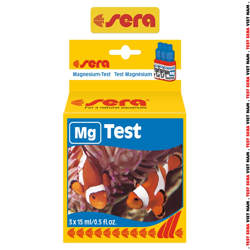 [TEST SERA] Test Mg – Kiểm tra lượng khoáng Mg trong nước
