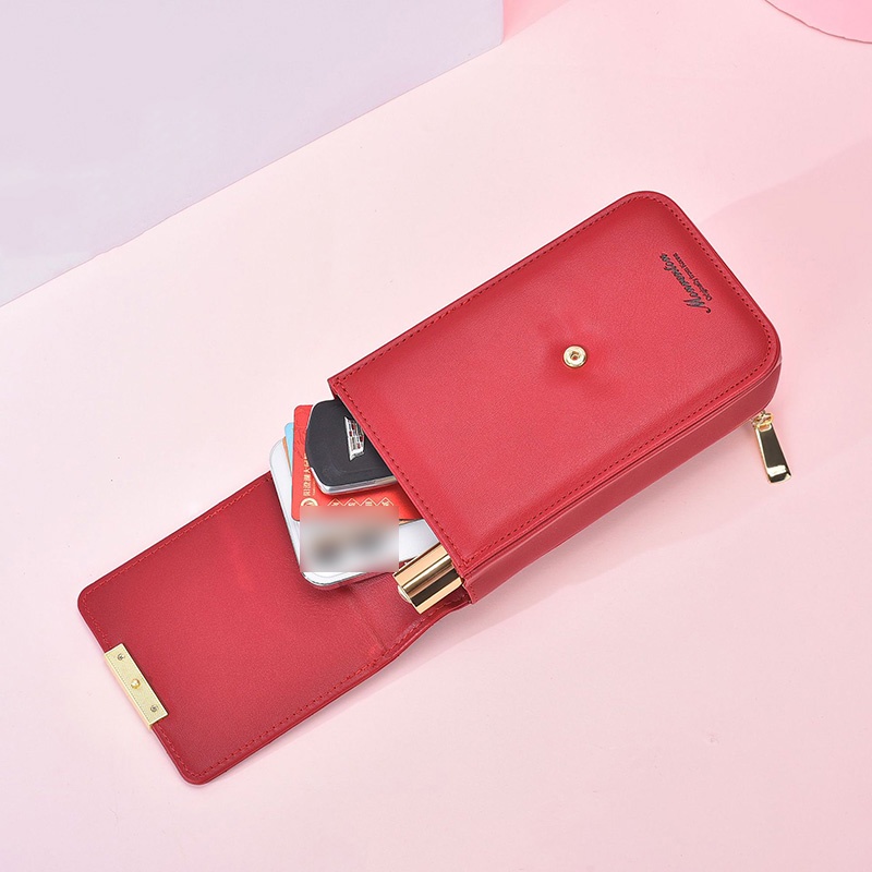 Ielgy Túi Đeo Chéo Đựng Điện Thoại Đa Năng niche Màu Xanh Dương Cho Nữ