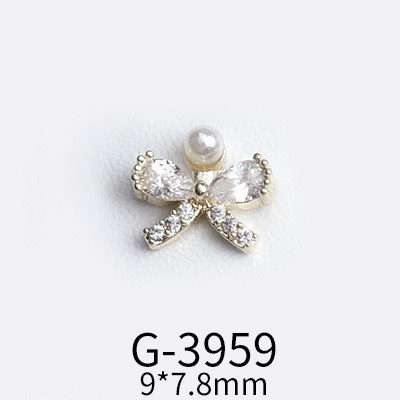 Charm nơ đính đá cao cấp không han gỉ hot trend