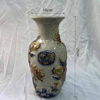 Lọ hoa sen rạn nổi - siêu đẹp siêu rẻ