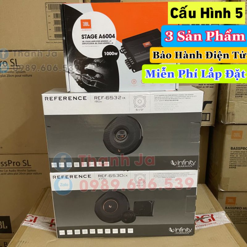 Loa Cánh ôtô Infinity , Amply 4 Kênh JBL