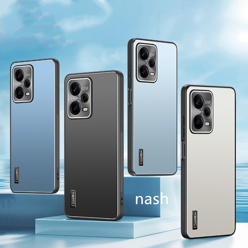 Ốp Điện Thoại Chống Sốc Không Dính Vân Tay Thân Thiện Với Da Cho Xiaomi Redmi Note 12 Pro Pro +