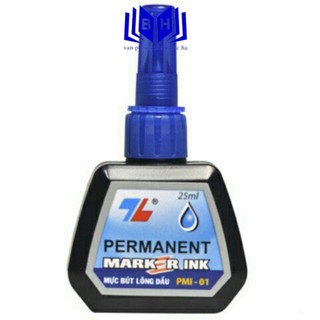  Combo 6 lọ Mực lông dầu PMI-01  Mực bút dạ dầu Thiên Long 