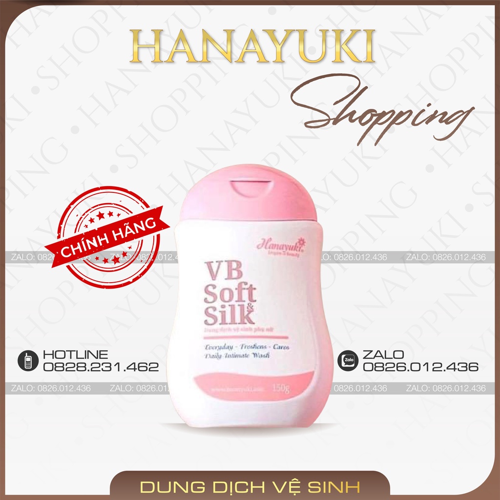 Dung Dịch Vệ Sinh Phụ Nữ Hana Soft Silk Giúp Khử Mùi Vùng Kín 150g