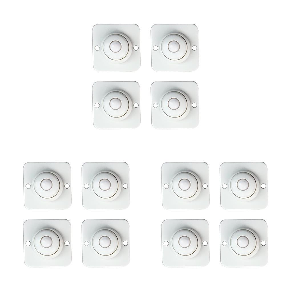 Bộ 1 / 2 / 3 / 5 Gói 4 Bánh Xe Ròng Rọc Xoay 360 Độ Tự Dính Thông Dụng