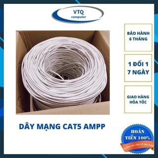Cuộn dây mạng CAT 5e arigato , cáp mạng cat5e cuộm 305m chất liệu hợp kim cao cấp. shopphukienvtq