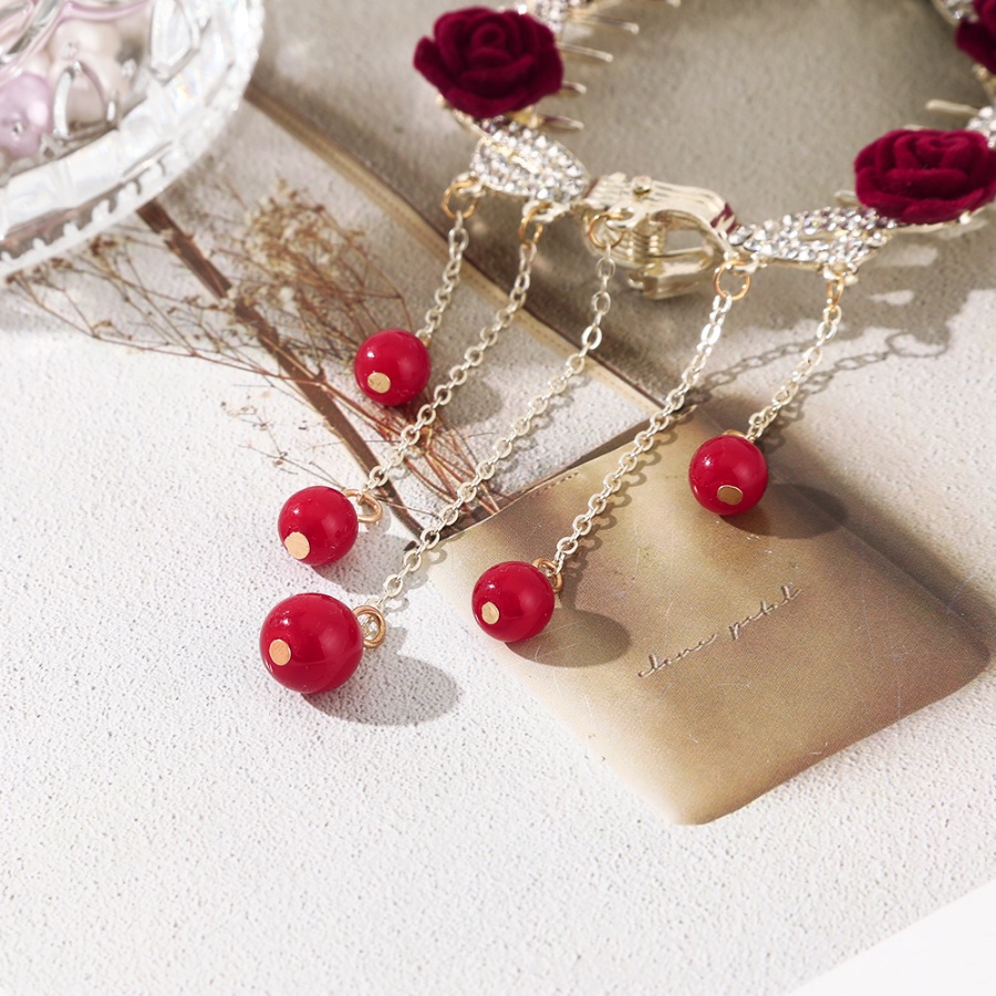 Kẹp Tóc Hình Hoa Đính Ngọc Trai Nhân Tạo Thời Trang