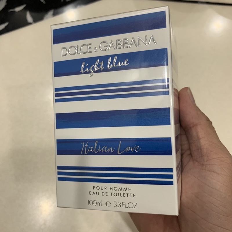 Nước hoa nam D&G Light Blue Italian Love Pour Homme EDT 100ml