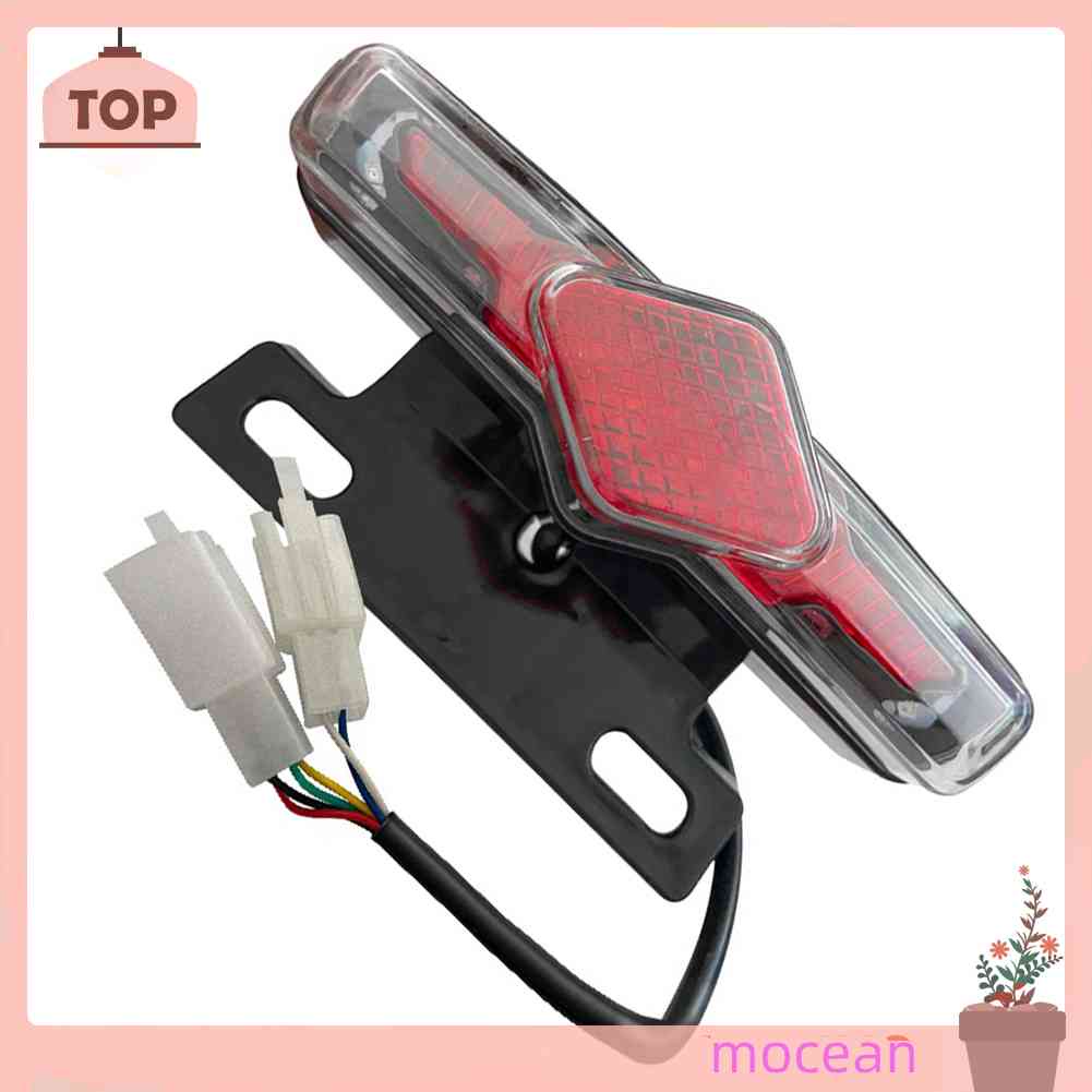 Đèn LED Xi Nhan 36-60V Chống Thấm Nước Gắn Đuôi Xe Đạp Điện