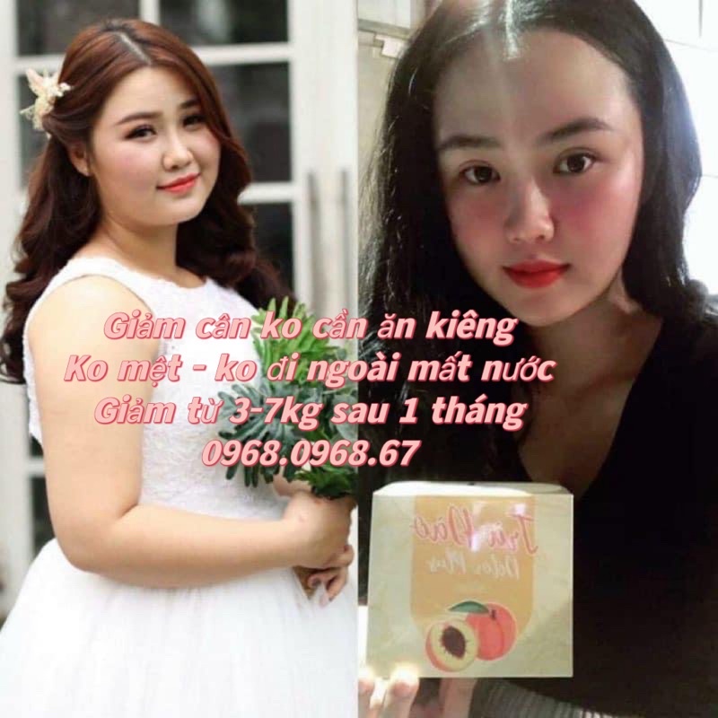 Trà đào detox plus