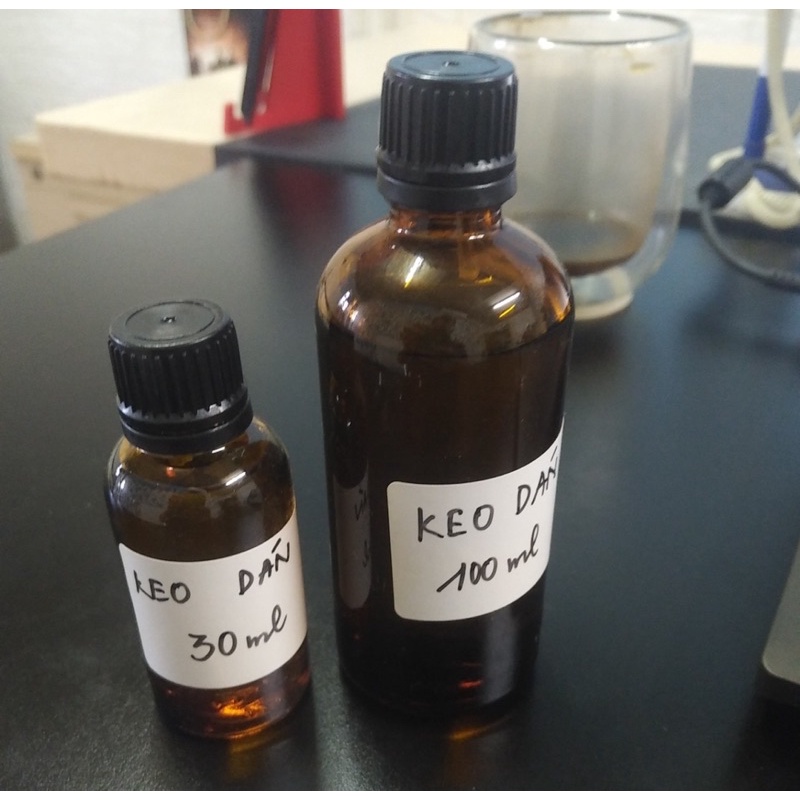 ❤️Keo dán mica trong suốt tặng kèm xilanh chiết lọ