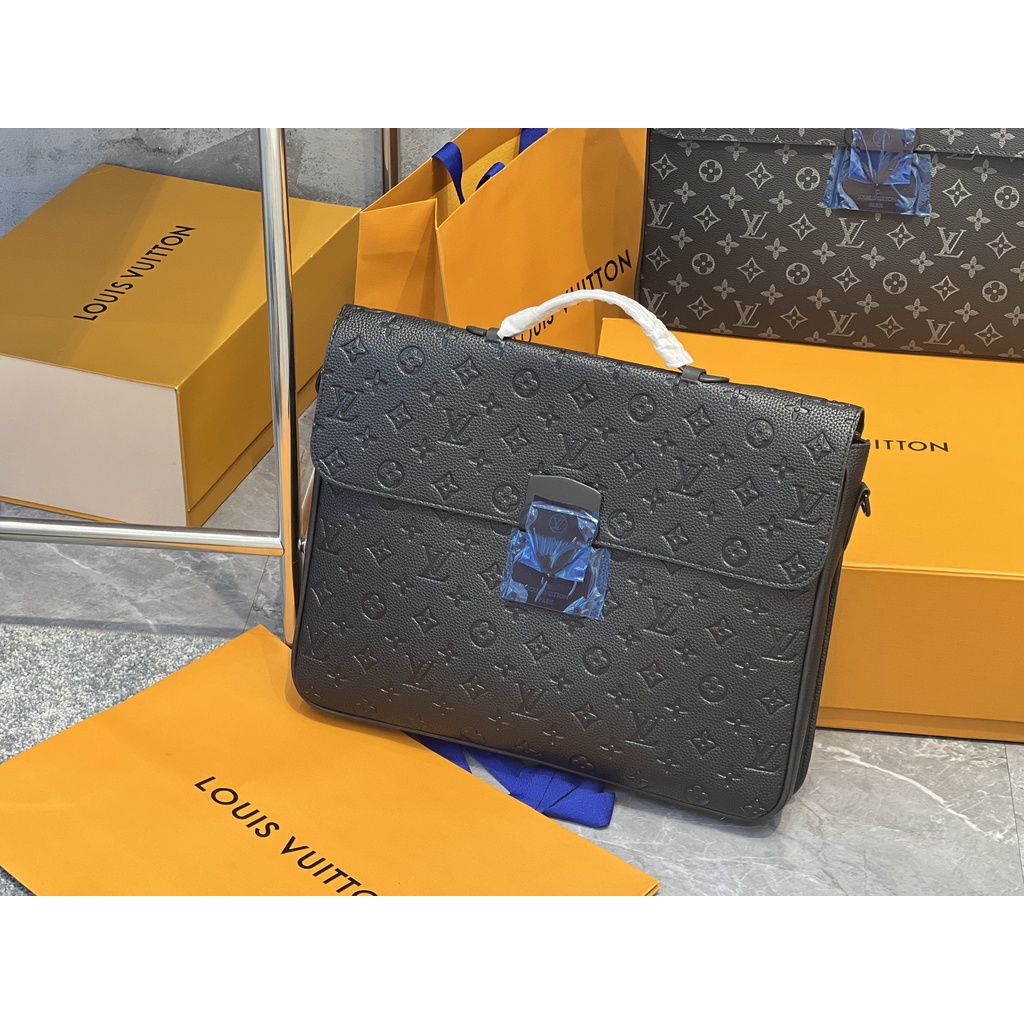 Túi cặp LV M20835 S LOCK BRIEFCASE Size : 39cm fullbox, khóa nam châm sang, thanh lịch