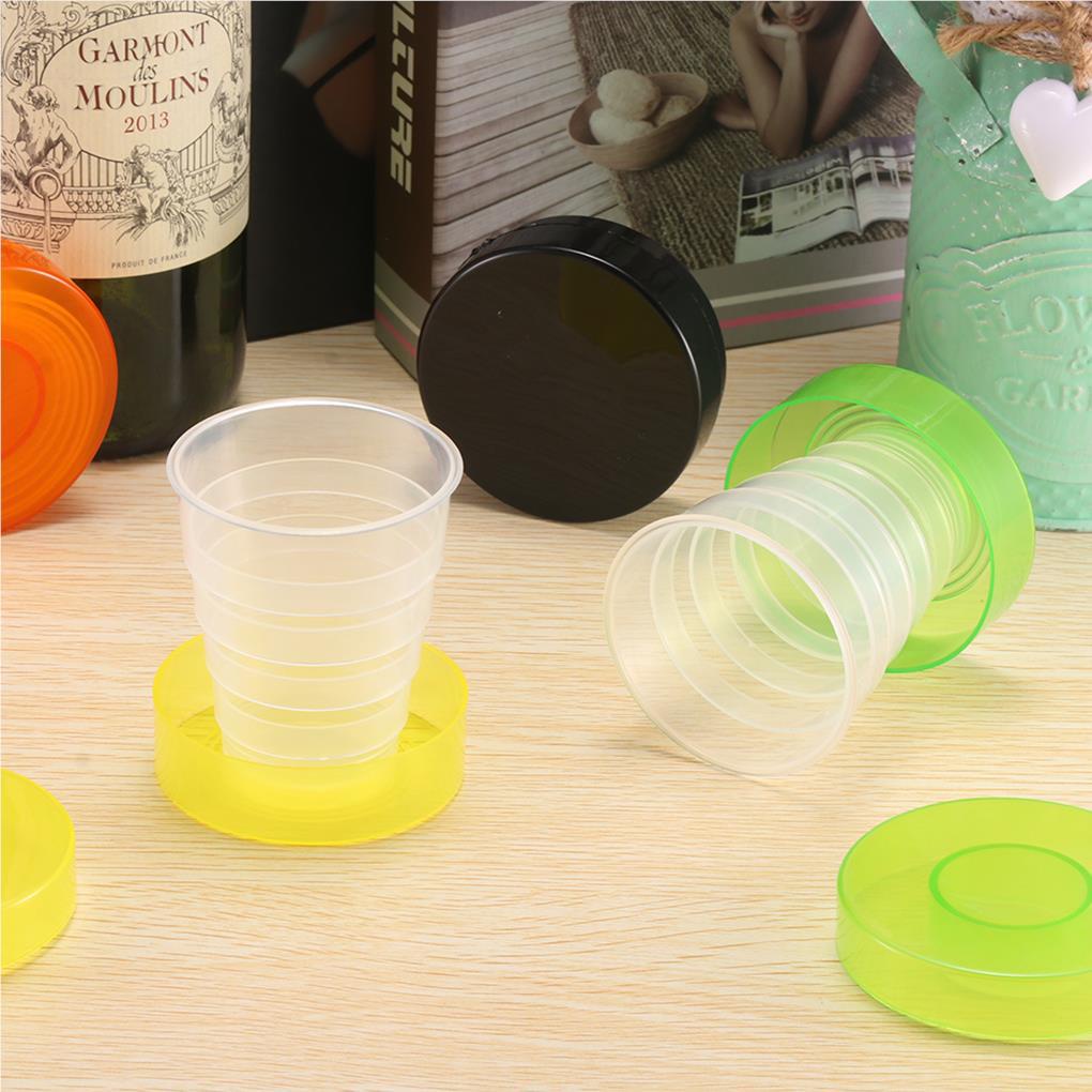 Cốc Uống Nước Có Thể Gấp Lại Chống Rò Rỉ Tiện Dụng