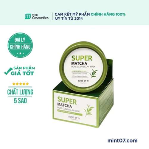 Mặt Nạ Some By Mi Super Matcha Pore Clean CLay Mask 100g