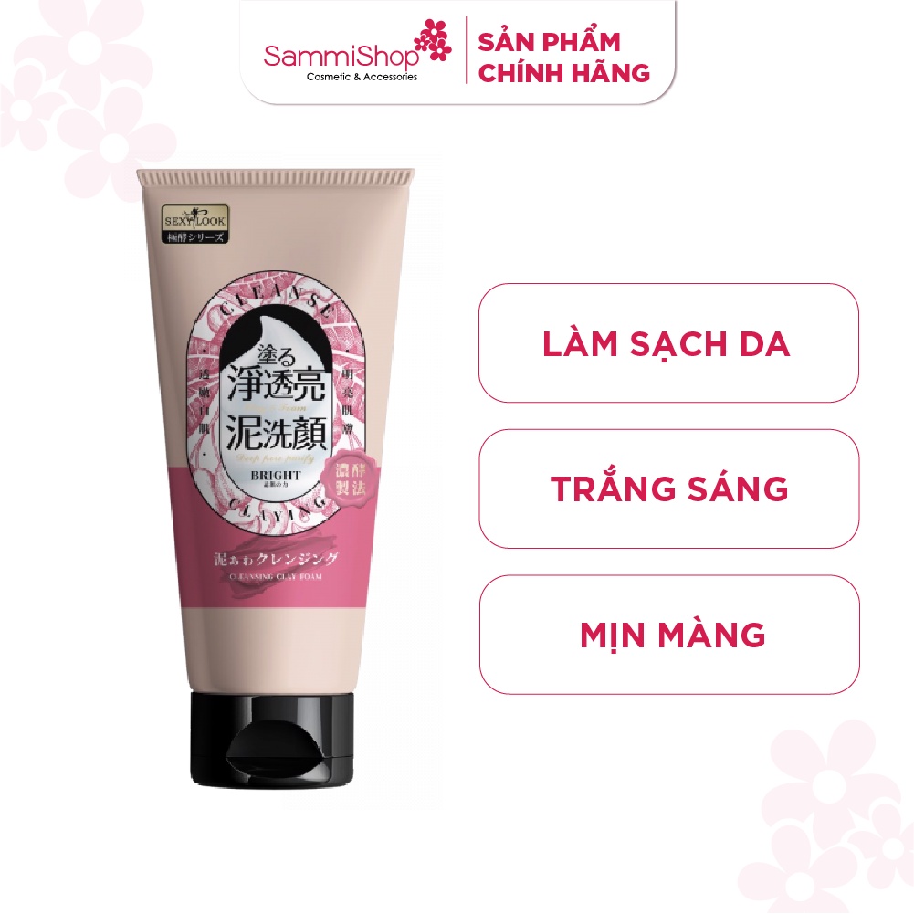 Sexylook Sữa rửa mặt Cleansing Clay Foam 150g