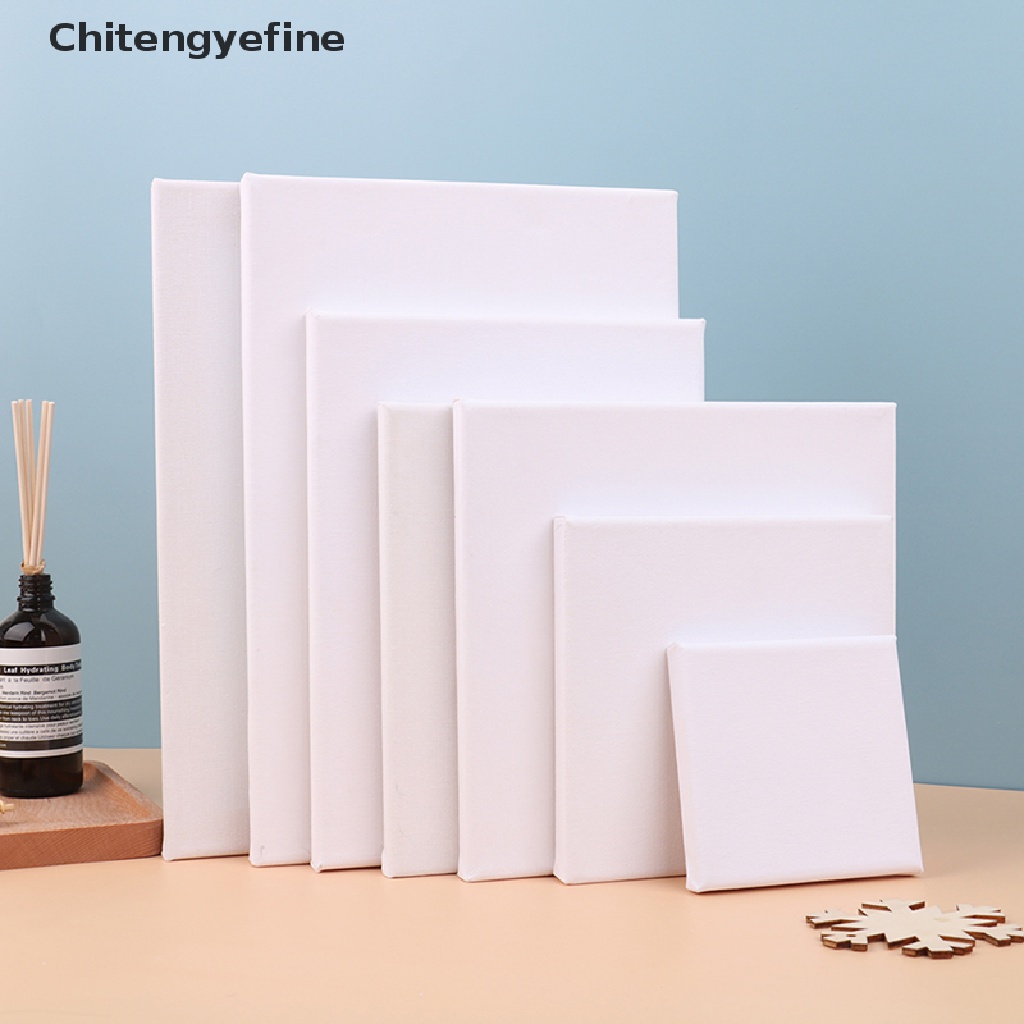 Khung Bảng Vải Canvas Hình Vuông Màu Trắng Dùng Vẽ Tranh Sơn Dầu
