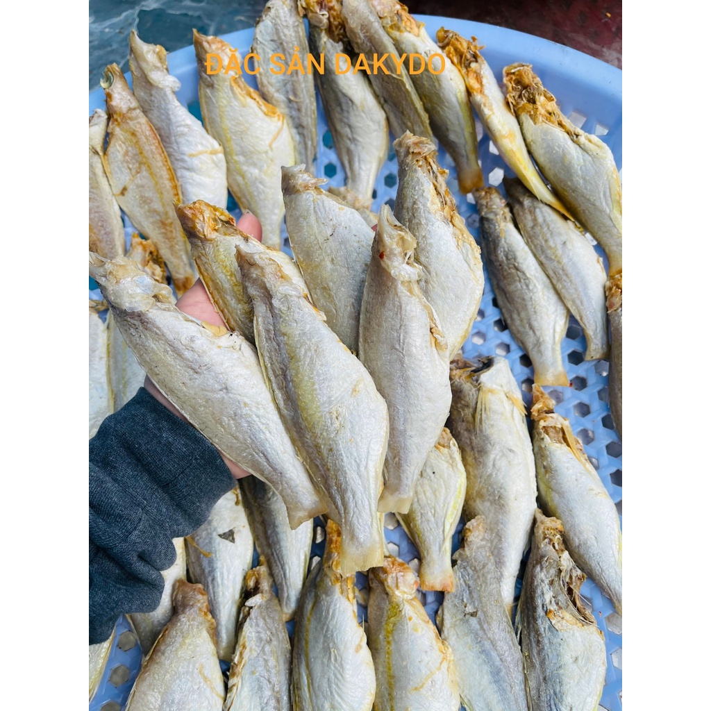 Khô cá đổng size trung 500g, thương hiệu đặc sản Dakydo , ăn là ghiền.