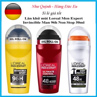 Lăn nách, lăn khử mùi Loreal Men hàng Đức chính hãng khử mùi và ngăn tiết mồ hôi lên tới 96h dành