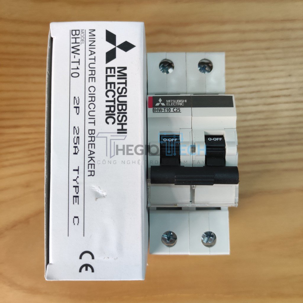 MCB Mitsubishi BHW-T10 2P F 10kA C3