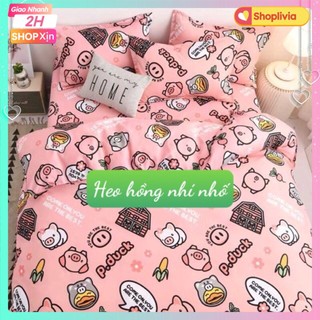 Thanh lý gấp bộ ga gối cotton 1m2,1m6,1m8 poly trên 200 mẫu