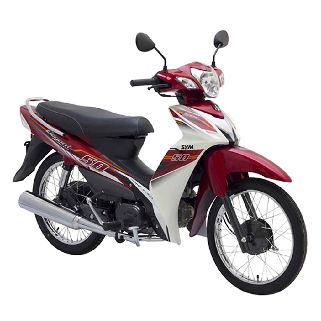 Tem rời elegant 50cc đỏ trắng