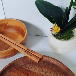 [Gỗ Beech cao cấp] Bộ đũa beech cao cấp