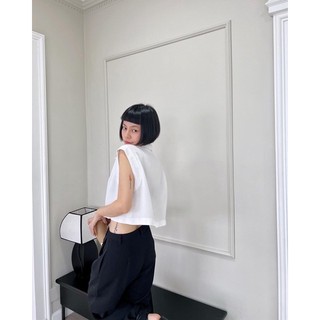 Áo croptop tay cánh - Delyn