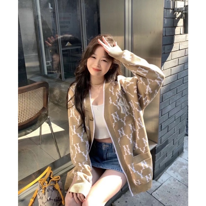 Áo Khoác Len Cardigan NY Cao Cấp