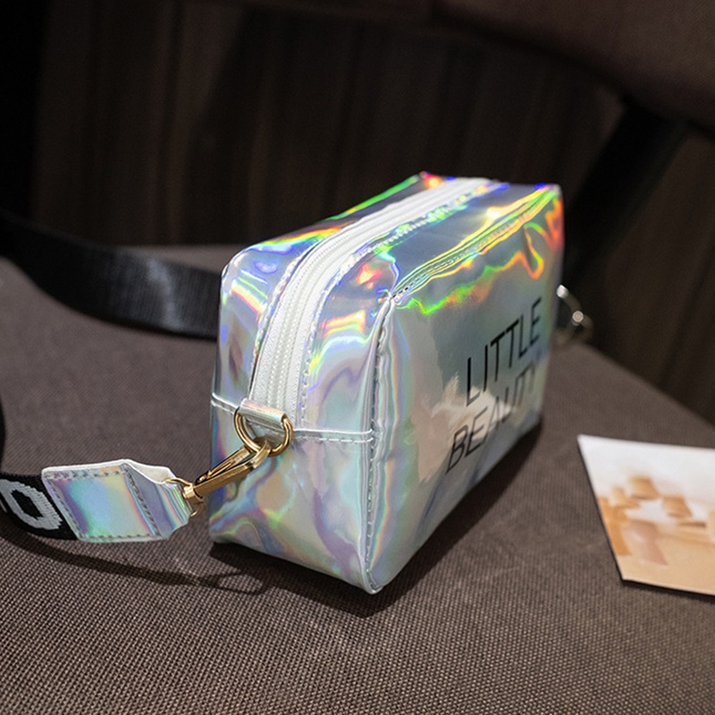 Mobile Túi Đeo Chéo Đựng Điện Thoại / Tiền Xu Màu laser JP5 Phong Cách Hàn Quốc Thời Trang Cho Nữ