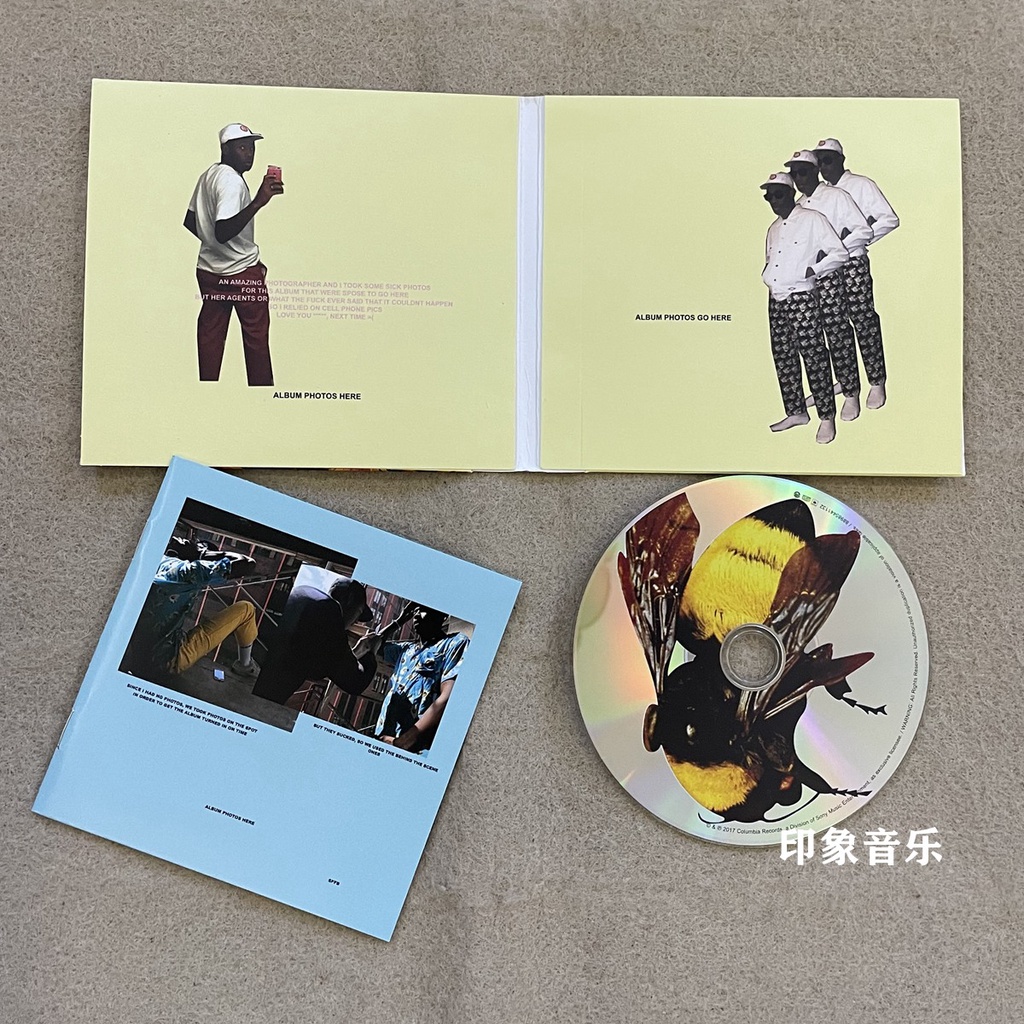 Đĩa cd album the creator flower boy t1111