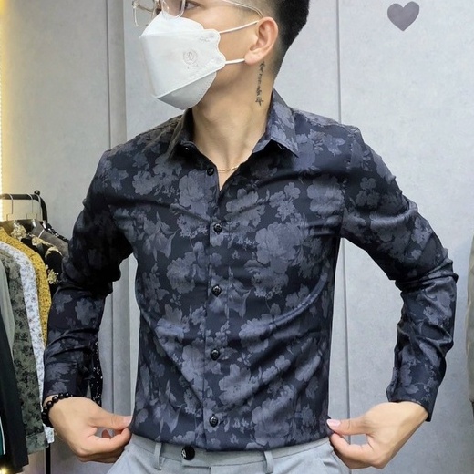 Sơ Mi Họa Tiết Nam Chất Đẹp Chuẩn From Body