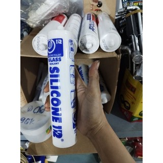 Silicone 112 màu trong dán kính,súng bắn keo silicon