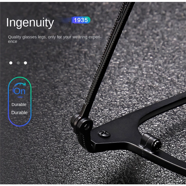 Hevia Mắt Kính Gọng Titan Siêu Nhẹ pt106 Thời Trang Cho Nam Và Nữ