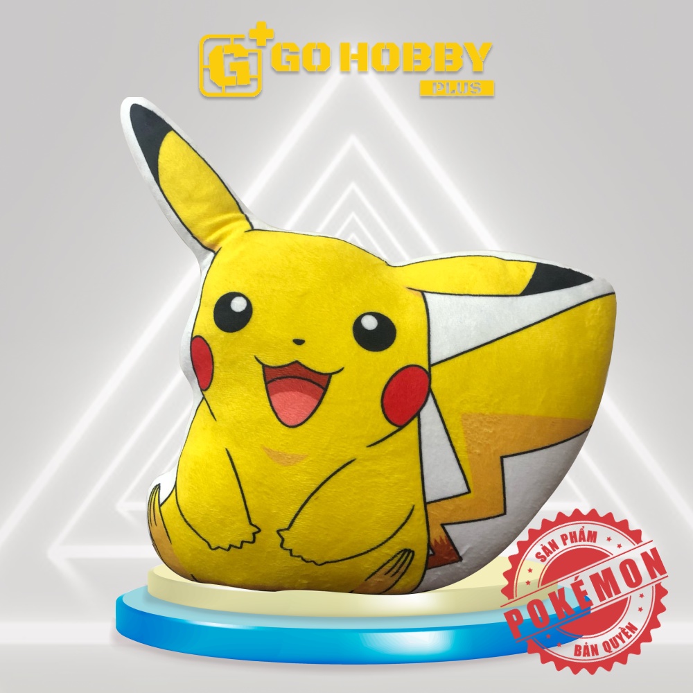 POKEMON | Gối tựa lưng Pikachu - Fushigidane - Hitokage - Zenigame