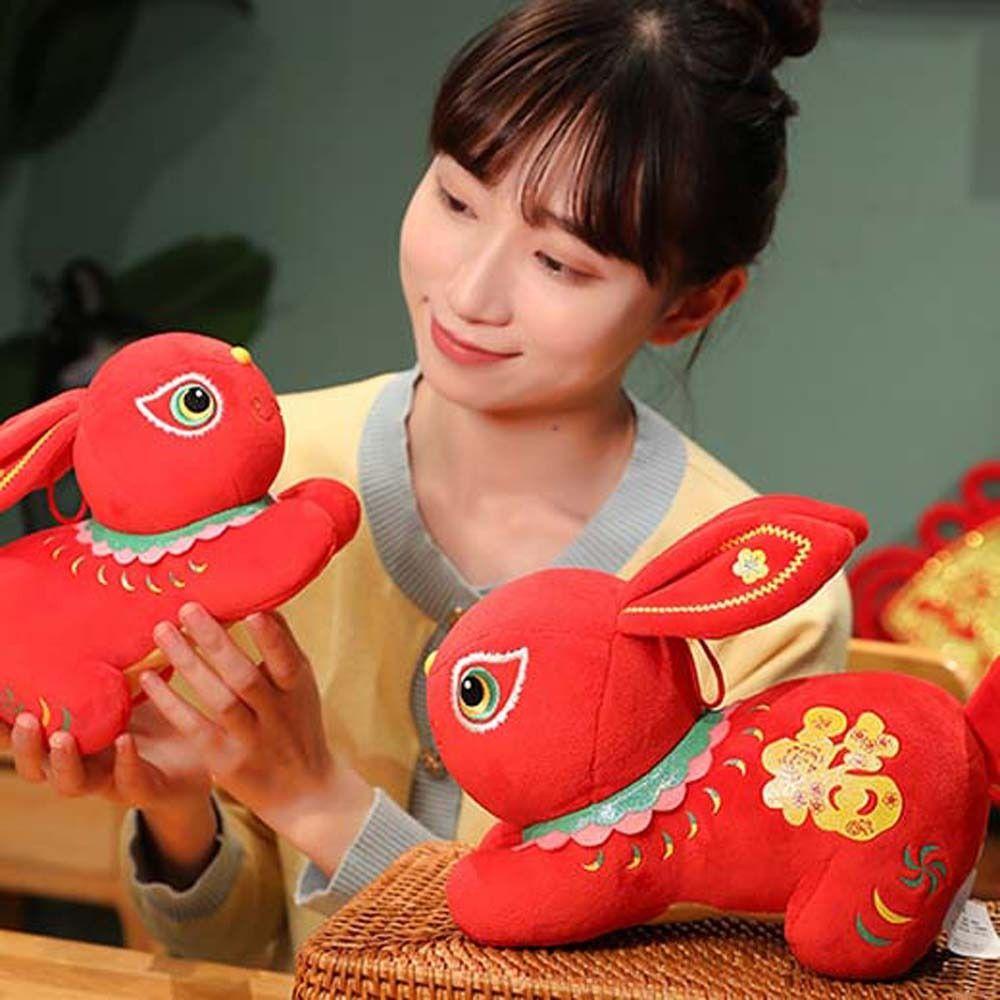 Thỏ Nhồi Bông Cotton Dễ Thương Dùng Làm Quà Tặng