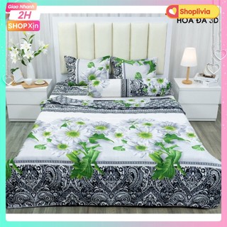 Ga trải giường 1m4 1m5 1m6 1m8,toàn mẫu mới vải cotton poly