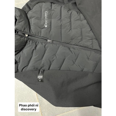 Khoác phao phối nỉ Discovery