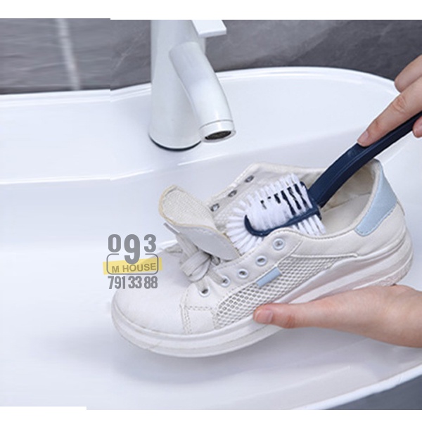 Bàn Chải 3 Đầu Lông Cọ Giày Chà Quần Áo Vệ Sinh Sàn Nhà Tắm