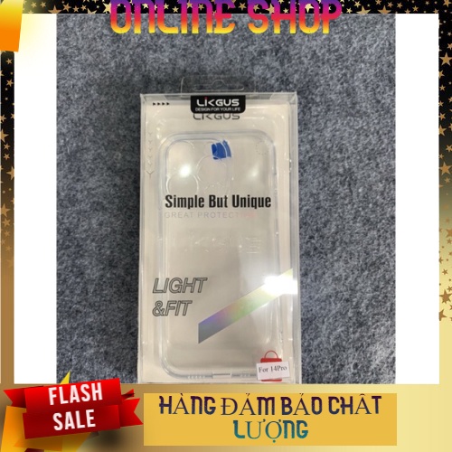 ốp lưng trong suốt chính hãng của Likgus dành cho iphone 6plus-14prm-Phụ kiện online shop