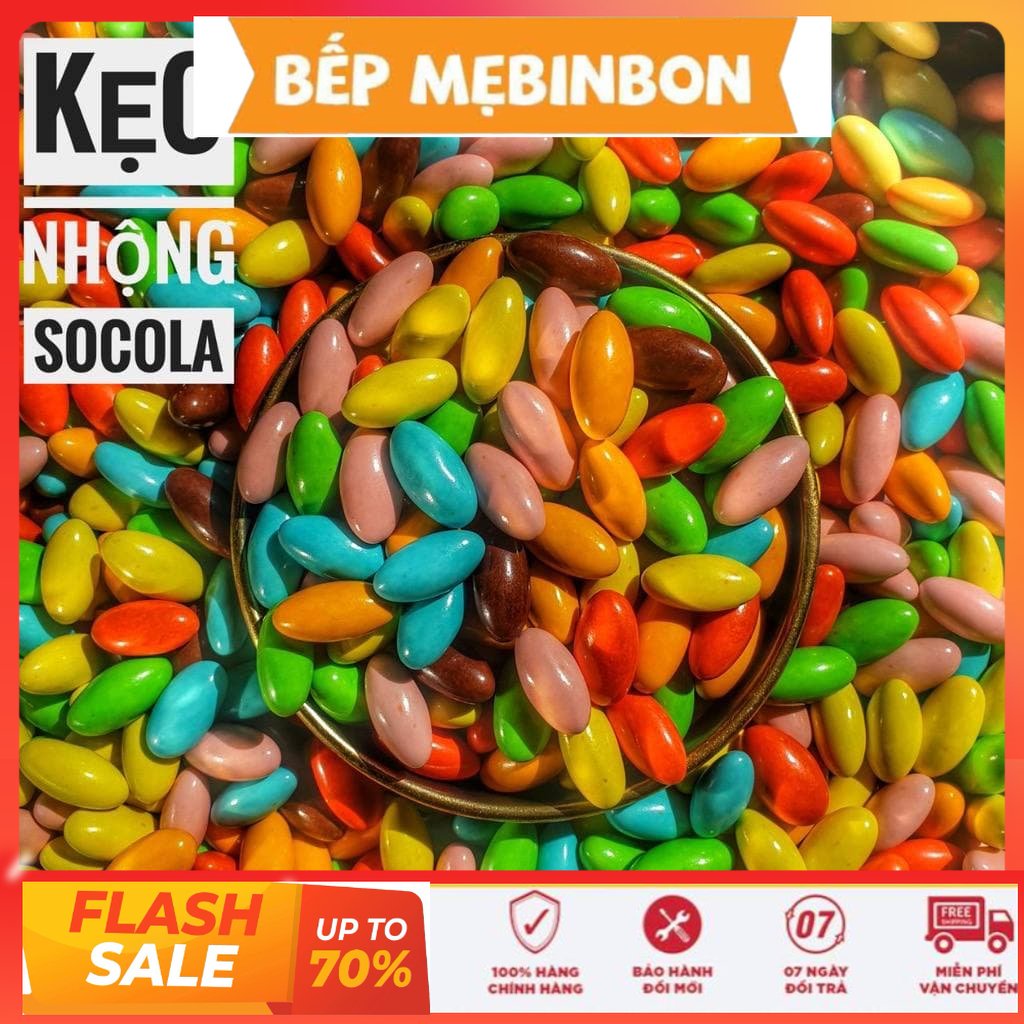 500g kẹo socola nhộng