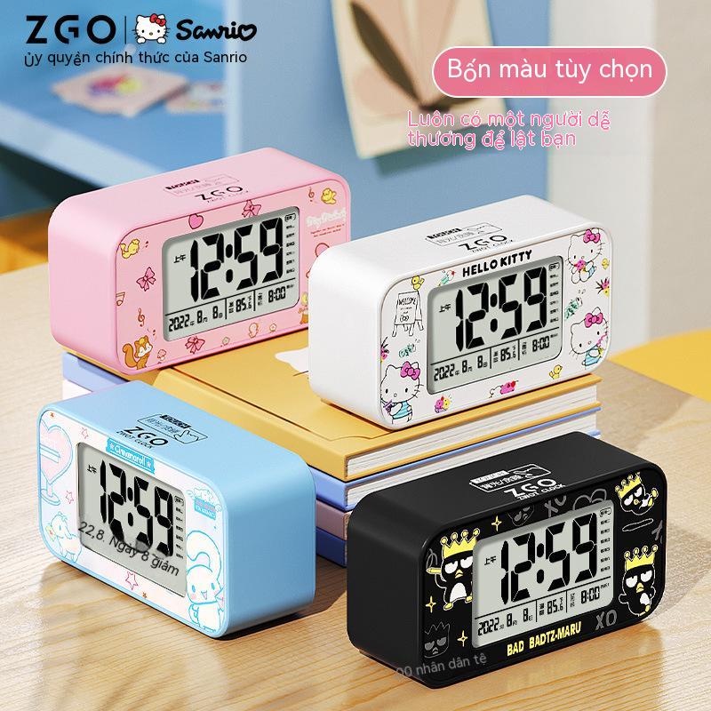 Đồng hồ báo thức điện tử HelloKitty 2023 mới trung học cơ sở đồng hồ báo thức trẻ em cô gái đồng hồ báo thức sinh viên ký túc xá đặc biệt thức dậy tạo tác đồng hồ báo thức thông minh