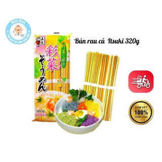 MÌ SOMEN RAU CỦ NGŨ SẮC ITSUKI 320G CHO BÉ TỪ 9M+